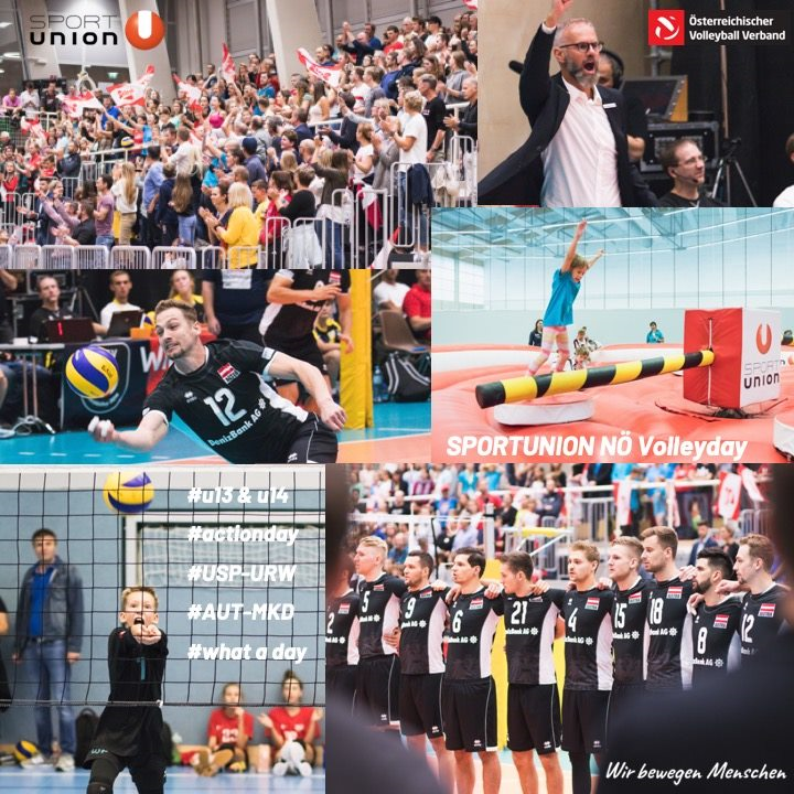 Sportunion NÖ Volleyday wurde zum einzigartigen Volleyballfest