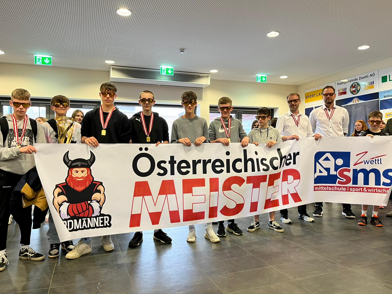 Historisch! – SMS Zwettl ist Bundessieger Volleyball