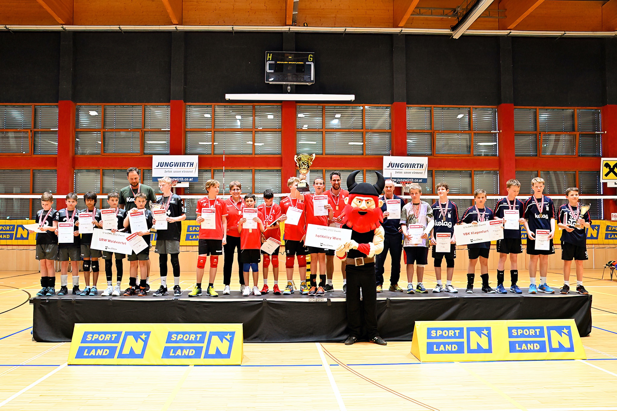 U14 erkämpft sich Platz 2 bei den österreichischen Meisterschaften.