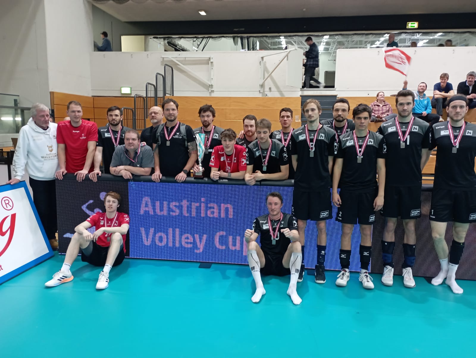 Nordmänner erreichen Platz 2 im Austrian-Volley-Cup