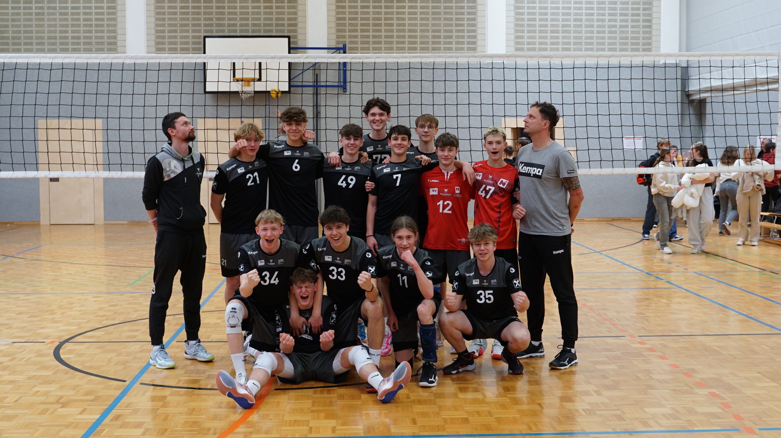 Bereits vierter Nachwuchsmannschaft der Union Volleyball Raiffeisen Waldviertel gelingt der direkte Einzug zur ÖMS!